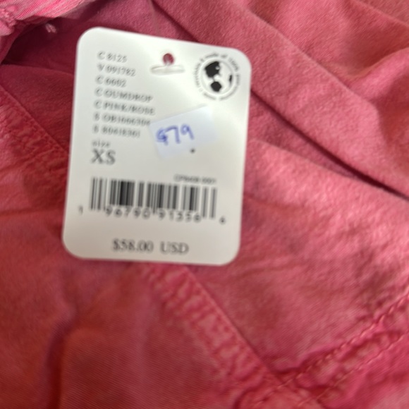 Free people poplin pull on shorts - Picture 4 of 4